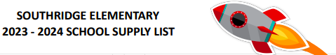  Supply List